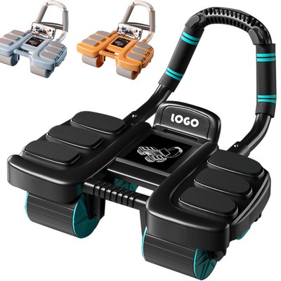 AB Roller Fitness Equipment With Automatic Rebound