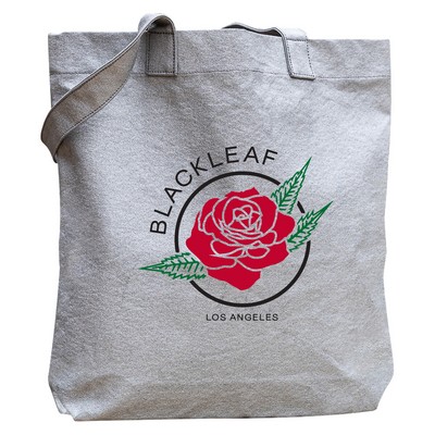 Stardust Silver Metallic Tote Bag