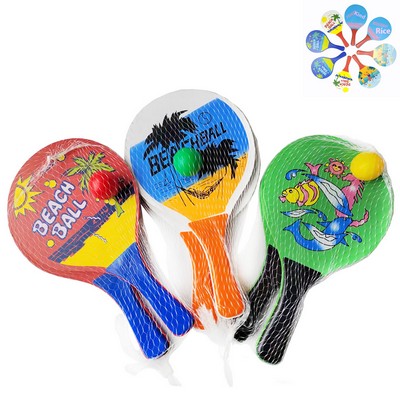 Beach Paddle Game Set