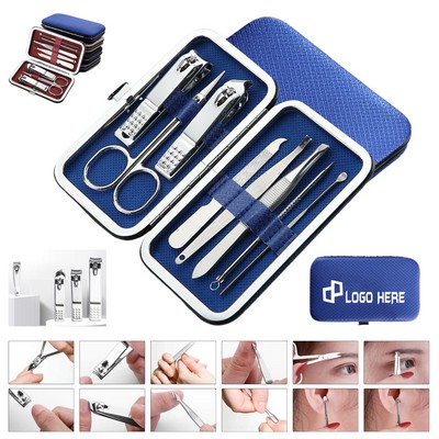 Professional 7-In-1 Manicure Set W/ Metal Case
