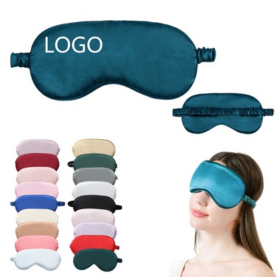 Soft Imitated Silk Eye Mask Blindfold