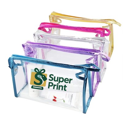 PVC Toiletry Transparent Cosmetic Bag