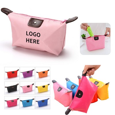Moisture-Resistant Makeup Organizer Bag