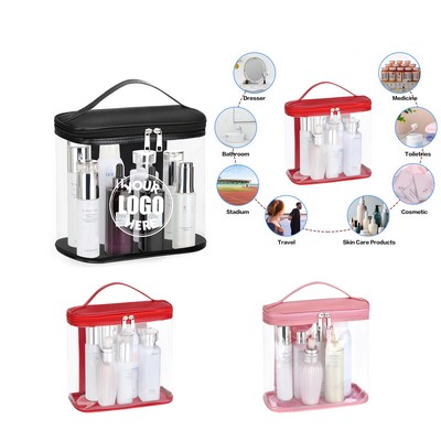 Clear PVC Waterproof Cosmetic Bag