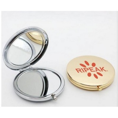Round-Shaped Foldable Cosmetic Mirror