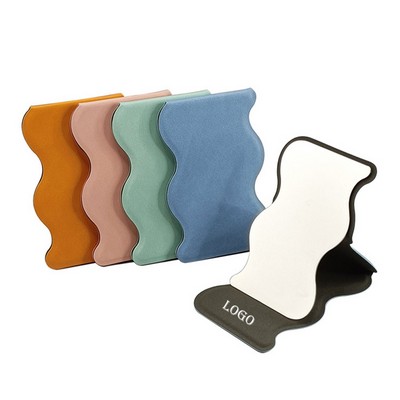 Stainless Steel Makeup Mirrors With Key Ring