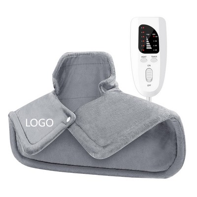 Ergonomic Weighted Neck and Shoulder Heating Pad