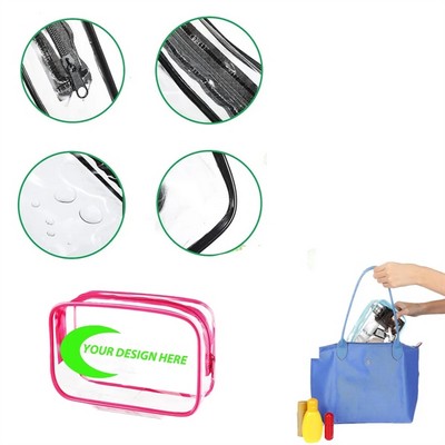 Waterproof Transparent PVC Cosmetic Bag