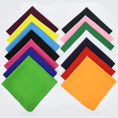 21''x21'' Polyester Bandana