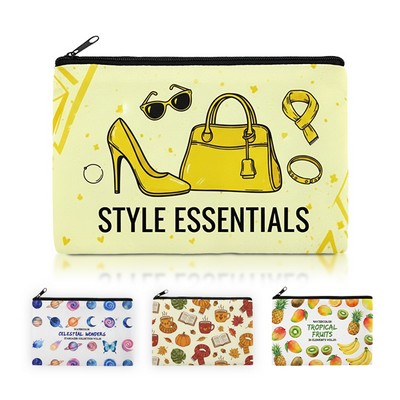 Full Color Sublimation Canvas Pouch