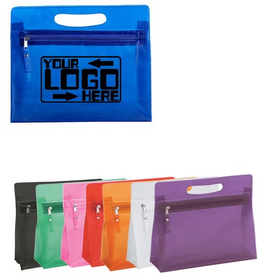 Imprinted PVC Cosmetic Bag