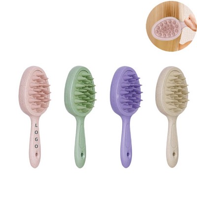 Silicone Double-sided Shampoo Brush
