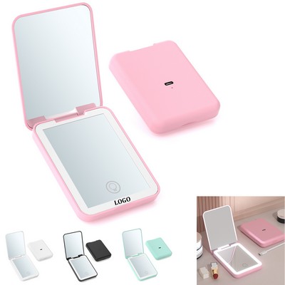 Rechargeable LED Compact Mirror
