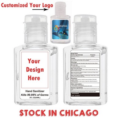 2 oz Hand Sanitizer Gel