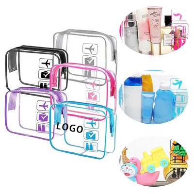 Transparent Toiletry Pouch Makeup Bag