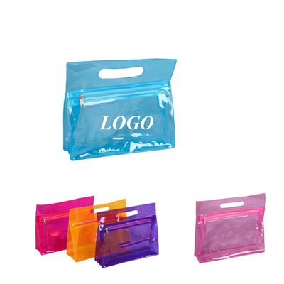 Clear Zippered Carry Pouch