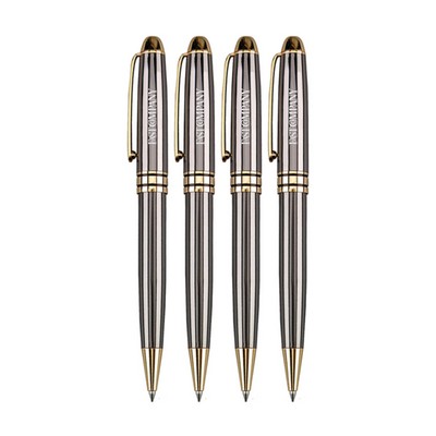 Union Printed - Samuel Heavy Brass Twist Metal Pen