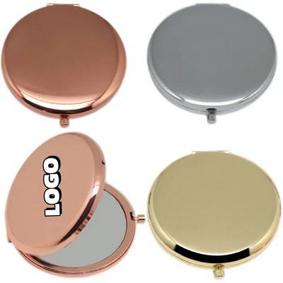 Stainless Steel Double-Sided Mini Mirror