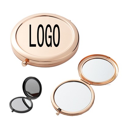 Foldable Metal Pocket Mirror