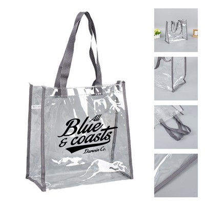 Transparent Pvc Tote Bag
