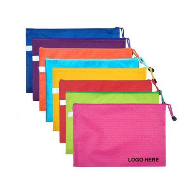 A4 Zipper File Bag