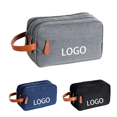 Portable Oxford Cloth Toiletry Bag for Men