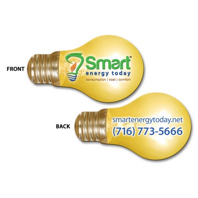 Light Bulb, Hot Air Balloon Double Sided Shaped Nail File (3 3/8"x 2")