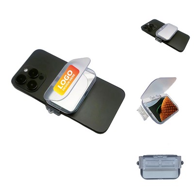 Mini Pocket Phone Holder With Mirror