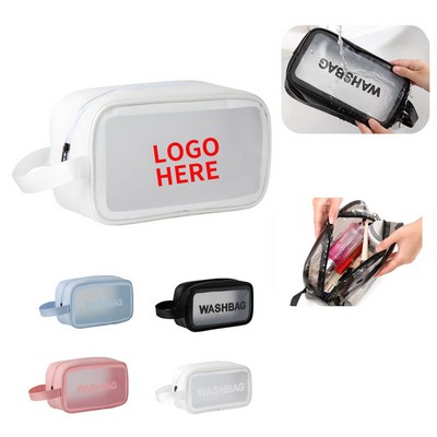 Custom See-Through Waterproof Makeup Bag