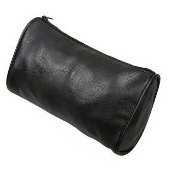 Soft Vinyl Zippered Cosmetic Bag