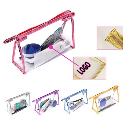 Clear Compact Travel Carrier Pouch