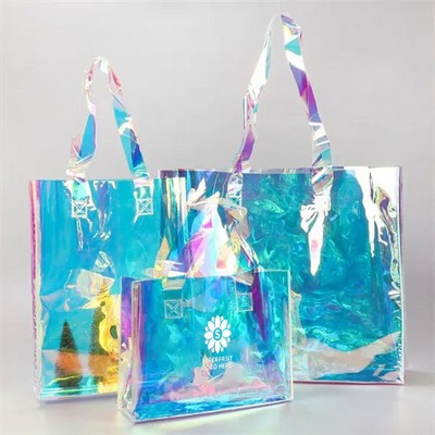 Pvc Laser Translucent Tote Bag