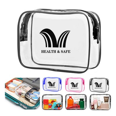 Clear Toiletry Bag Travel Makeup Cosmetic