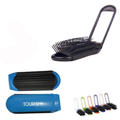 Folding Makeup Mirror and Combs