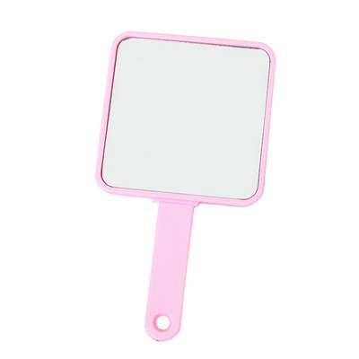 Retractable 2-in-1 Mirror & Comb Set Portable Handheld Makeup Mirror for Girls Dormitory & On-the-Go