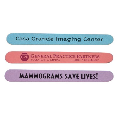 Pastel Colored Emery Board Assortment