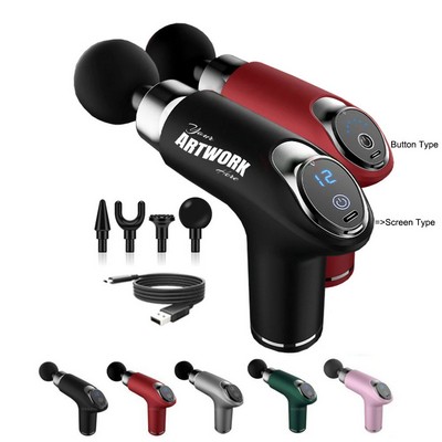 Mini Handheld Massage Gun Or Fascial Gun 6 Speed Level