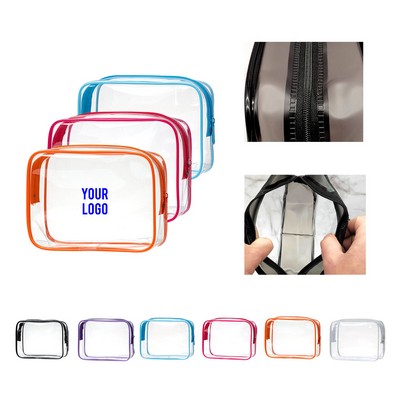 Clear Transparent Pvc Toilet Bag