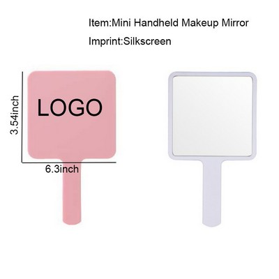 Custom Mini Handheld Makeup Mirrors