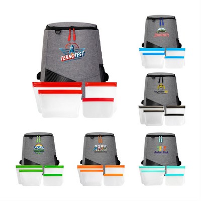 Reusable Food Storage Backpack Set