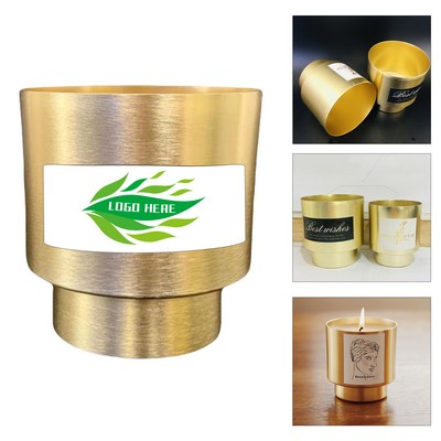 Aluminum Tin Scented Soy Candle – Metal Candle Jar