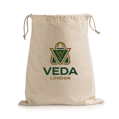 Cotton Canvas Drawstring Pouch