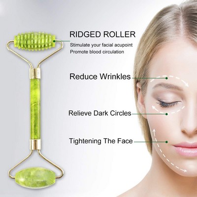 Natural Quartz Facial Jade Roller For Face Massage