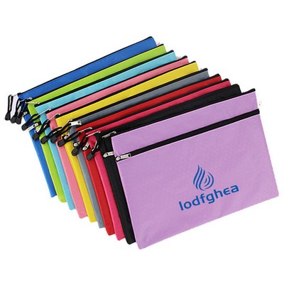 A4 Zipper Pouch File Bag