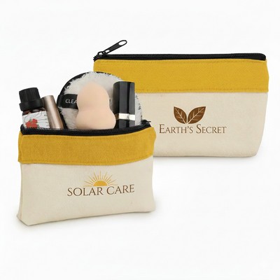 Cotton Canvas Utility Pouch