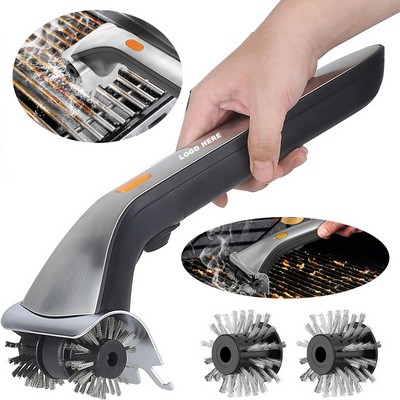 Custom Durable Electric Grill Scraper Automatic BBQ Brushes for Grill Cleaner