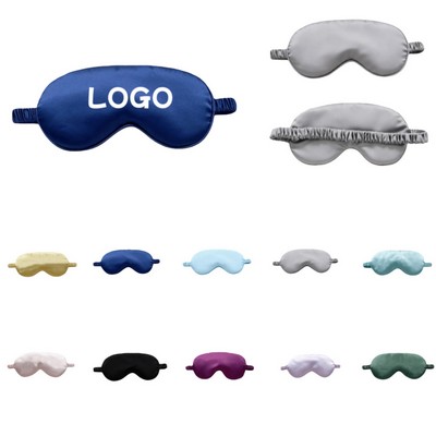 Soft Imitated Silk Eye Mask Blindfold