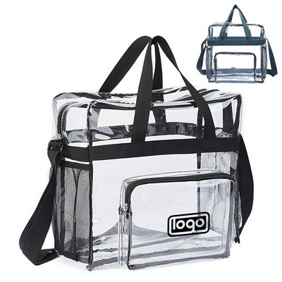 PVC Clear Waterproof Crossbody Bag