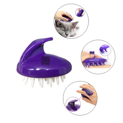 Cat Shedding Silicone Brush
