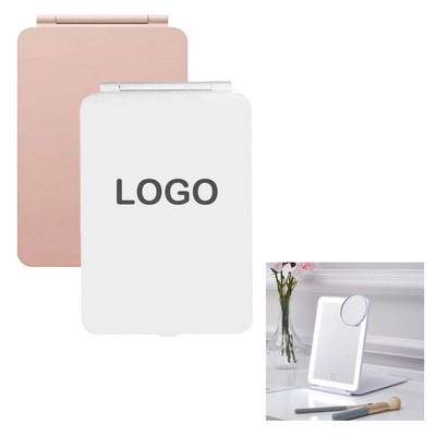 Lighted Travel Makeup Mirror